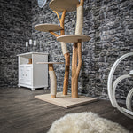 Naturkratzbaum 2341 Kratzbaum Natur Holz Design 176 cm hoch