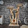 Naturkratzbaum 2358 Kratzbaum Natur Holz Design 160 cm hoch