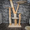 Naturkratzbaum 2375 Kratzbaum Natur Holz Design 173 cm hoch