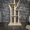 Naturkratzbaum 2426 Kratzbaum Natur Holz Design 197 cm hoch