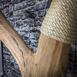 RESERVIERT - Naturkratzbaum 137 cm hoch Kratzbaum Natur Holz Design 2722 Katzenbaum