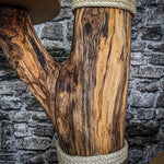 Naturkratzbaum 122 cm hoch Kratzbaum Natur Holz Design 2726 Katzenbaum