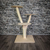 Naturkratzbaum 109 cm hoch Kratzbaum Natur Holz Design 2738 Katzenbaum