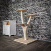 Naturkratzbaum 109 cm hoch Kratzbaum Natur Holz Design 2738 Katzenbaum