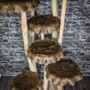 Naturkratzbaum 230 cm hoch Kratzbaum Natur Holz Design 2741 Katzenbaum