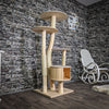 Naturkratzbaum 157 cm hoch Kratzbaum Natur Holz Design 2742 Katzenbaum