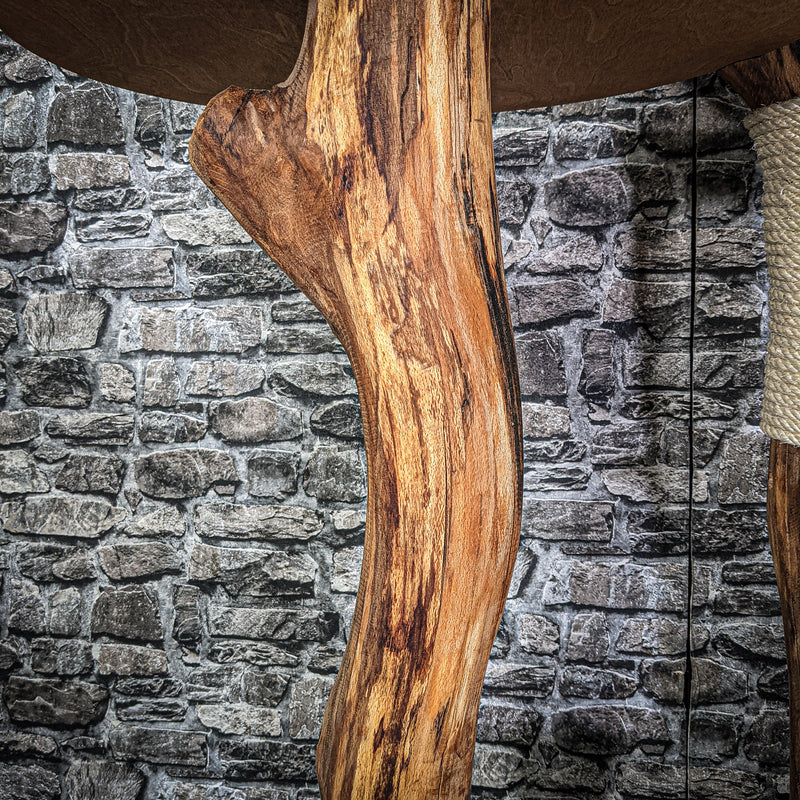 Naturkratzbaum 188 cm hoch Kratzbaum Natur Holz Design 2752 Katzenbaum