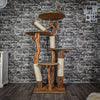 Naturkratzbaum 188 cm hoch Kratzbaum Natur Holz Design 2752 Katzenbaum