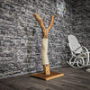Kratzstamm 120 cm hoch Natur Holz Design Kratzbaum 2758 Naturkratzbaum