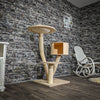 Naturkratzbaum 115 cm hoch Kratzbaum Natur Holz Design 2773 Katzenbaum