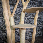 Naturkratzbaum 175 cm hoch Kratzbaum Natur Holz Design 2797 Katzenbaum