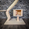 Naturkratzbaum 104 cm hoch Kratzbaum Natur Holz Design 2803 Katzenbaum