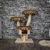 Naturkratzbaum 108 cm hoch Kratzbaum Natur Holz Design 2807 Katzenbaum