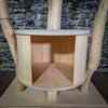 Naturkratzbaum 225 cm hoch Kratzbaum Natur Holz Design 2821 Katzenbaum