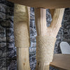 Naturkratzbaum 225 cm hoch Kratzbaum Natur Holz Design 2821 Katzenbaum