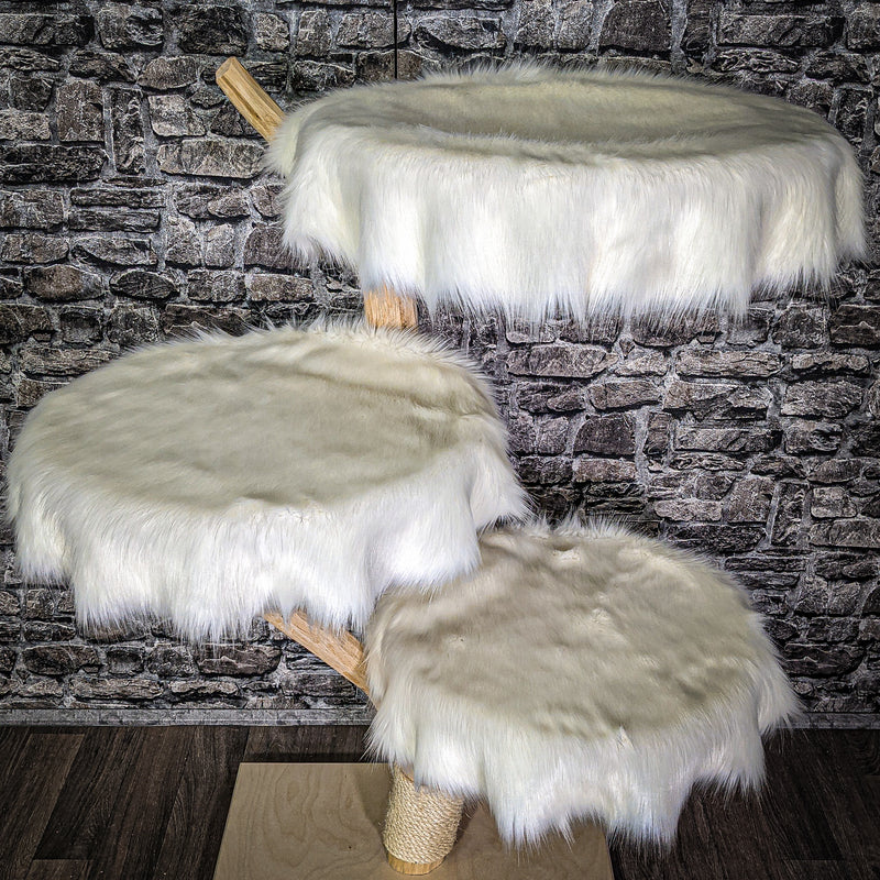 Naturkratzbaum 120 cm hoch Kratzbaum Natur Holz Design 2826 Katzenbaum