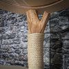 Naturkratzbaum 176 cm hoch Kratzbaum Natur Holz Design 2841 Katzenbaum