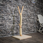 Kratzstamm 106 cm hoch Natur Holz Design Kratzbaum 2859 Naturkratzbaum