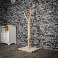Kratzstamm 119 cm hoch Natur Holz Design Kratzbaum 2861 Naturkratzbaum