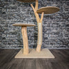 Naturkratzbaum 114 cm hoch Kratzbaum Natur Holz Design 2912 Katzenbaum