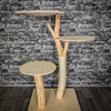 Naturkratzbaum 114 cm hoch Kratzbaum Natur Holz Design 2912 Katzenbaum