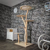 Naturkratzbaum 2919 Kratzbaum Natur Holz Design 175 cm hoch Katzenbaum