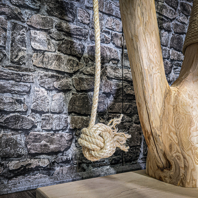 Naturkratzbaum 172 cm hoch Kratzbaum Natur Holz Design 2924 Katzenbaum