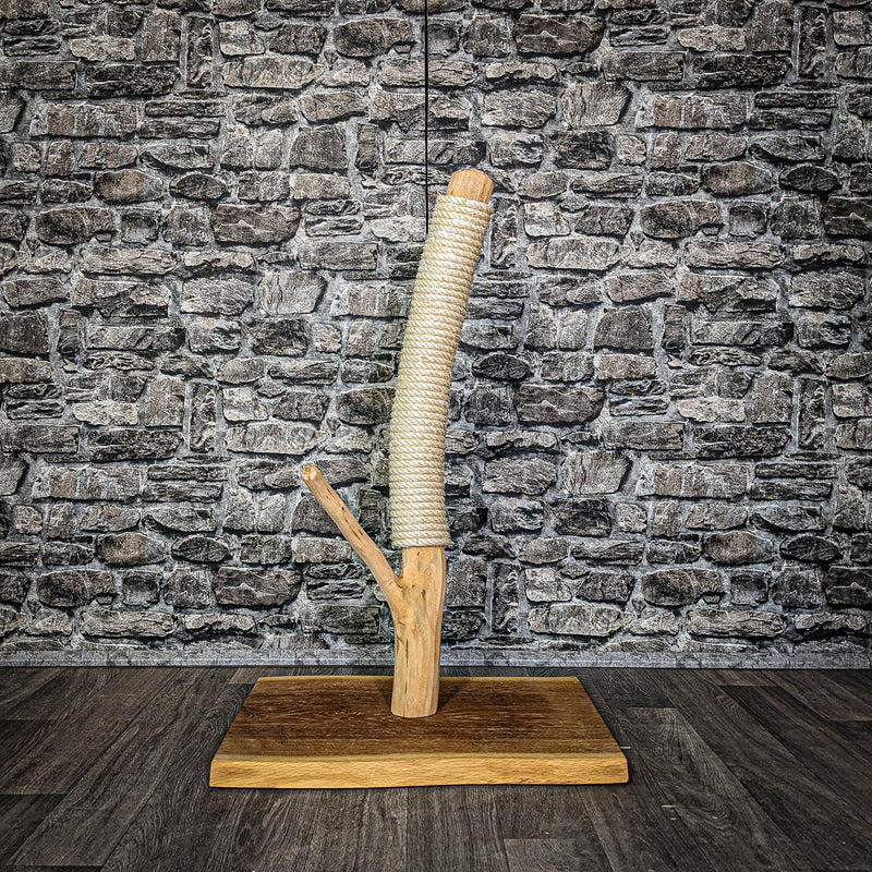 Kratzstamm 80 cm hoch Natur Holz Design Kratzbaum 2987 Naturkratzbaum
