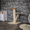 Naturkratzbaum 3062 Kratzbaum Natur Holz Design 85 cm hoch Katzenbaum