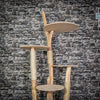 Naturkratzbaum 3113 Kratzbaum Natur Holz Design 180 cm hoch Katzenbaum