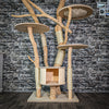 Naturkratzbaum 3138 Kratzbaum Natur Holz Design 190 cm hoch Katzenbaum
