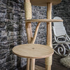 Naturkratzbaum 3163 Kratzbaum Natur Holz Design 145 cm hoch Katzenbaum
