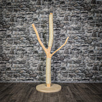 Kratzstamm 3194 Natur Holz Design Kratzbaum 120 cm hoch Naturkratzbaum