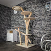 Naturkratzbaum 3226 Kratzbaum Natur Holz Design 192 cm hoch Katzenbaum