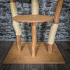 Naturkratzbaum 3231 Kratzbaum Natur Holz Design 175 cm hoch Katzenbaum