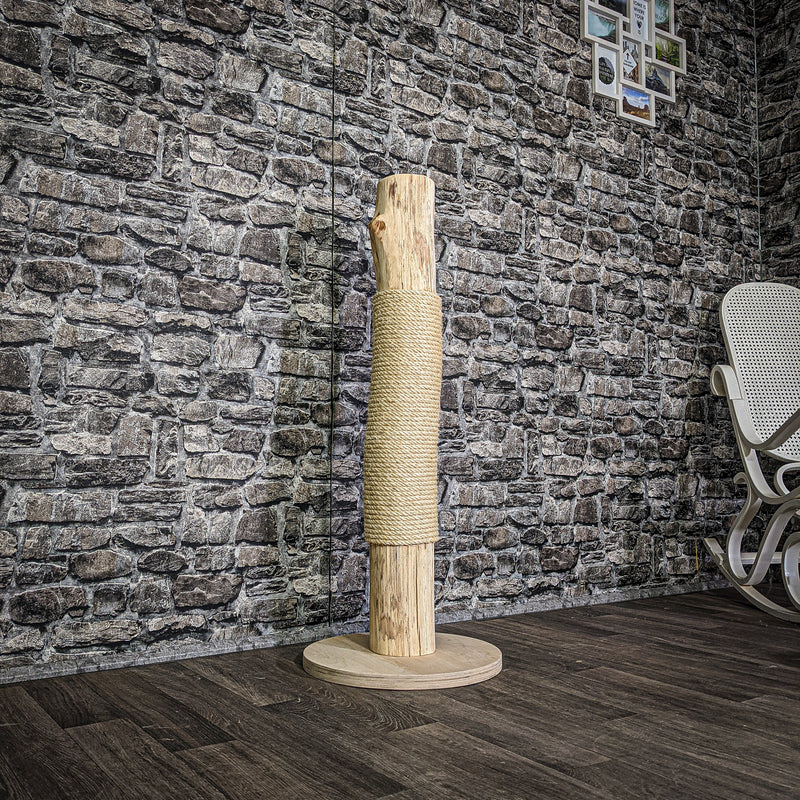 Kratzstamm 3252 Natur Holz Design Kratzbaum 102 cm hoch Naturkratzbaum