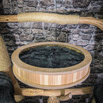 Naturkratzbaum 3279 Kratzbaum Natur Holz Design 190 cm hoch Katzenbaum