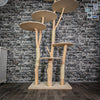 Naturkratzbaum 3289 Kratzbaum Natur Holz Design 200 cm hoch Katzenbaum