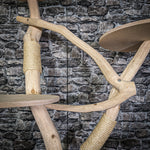 RESERVIERT Naturkratzbaum 3305 Kratzbaum Natur Holz Design 175 cm hoch Katzenbaum