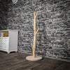 Kratzstamm 3329 Natur Holz Design Kratzbaum 120 cm hoch Naturkratzbaum