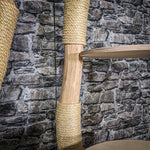 Naturkratzbaum 3371 Kratzbaum Natur Holz Design 175 cm hoch Katzenbaum