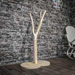 RESERVIERT Kratzstamm 3420 Natur Holz Design Kratzbaum 118 cm hoch Naturkratzbaum