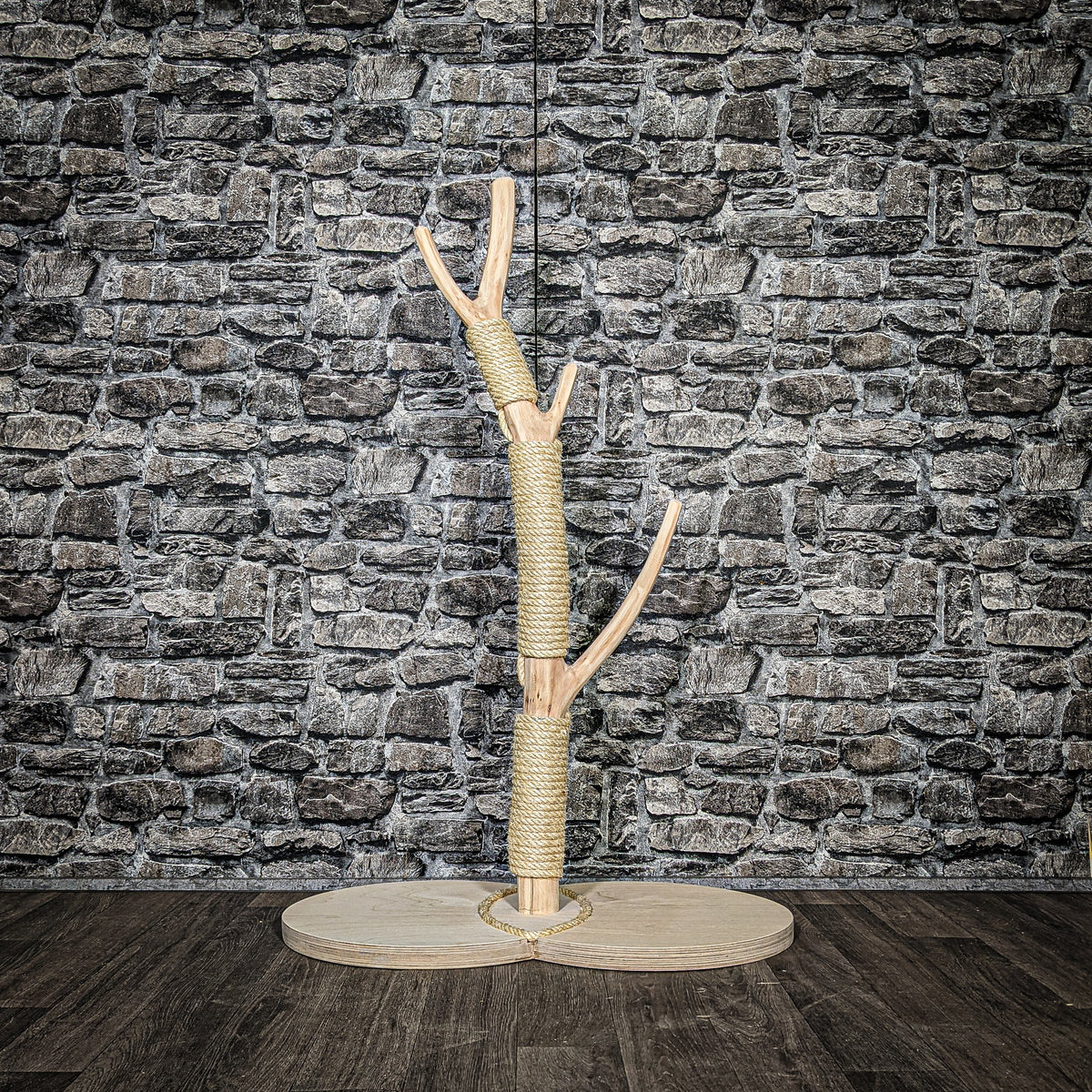 Kratzstamm 3438 Natur Holz Design Kratzbaum 107 cm hoch Naturkratzbaum