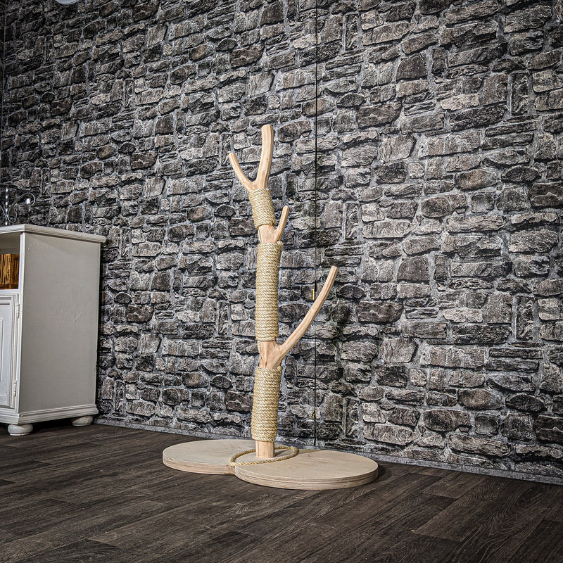 Kratzstamm 3438 Natur Holz Design Kratzbaum 107 cm hoch Naturkratzbaum