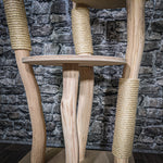RESERVIERT Naturkratzbaum 3451 Kratzbaum Natur Holz Design 145 cm hoch Katzenbaum