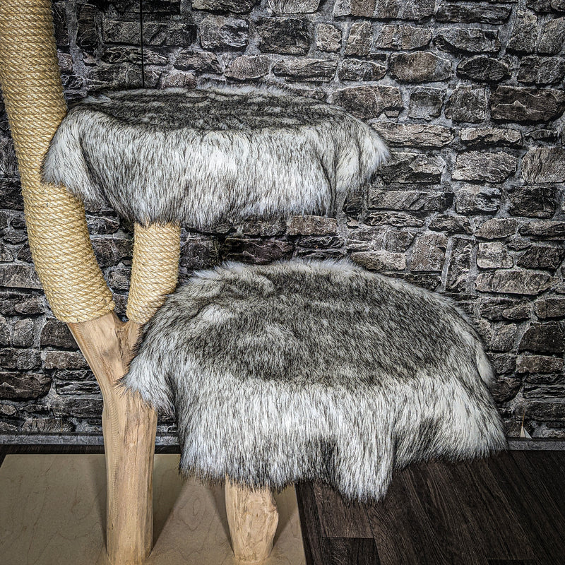 Naturkratzbaum 3457 Kratzbaum Natur Holz Design 114 cm hoch Katzenbaum