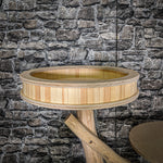Naturkratzbaum 3493 Kratzbaum Natur Holz Design 124 cm hoch Katzenbaum