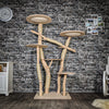 Naturkratzbaum 3531 Kratzbaum Natur Holz Design 175 cm hoch Katzenbaum