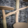Naturkratzbaum 3536 Kratzbaum Natur Holz Design 212 cm hoch Katzenbaum
