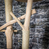 Naturkratzbaum 3536 Kratzbaum Natur Holz Design 212 cm hoch Katzenbaum